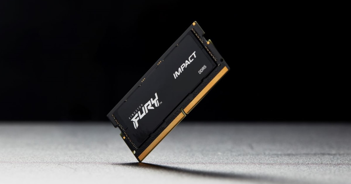 Kingston FURY เปิดตัว DDR5 SODIMMs ตัวเล็ก แต่ทรงพลัง